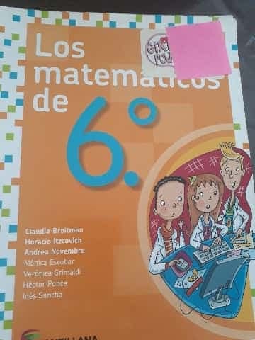 los matemáticos de 6°