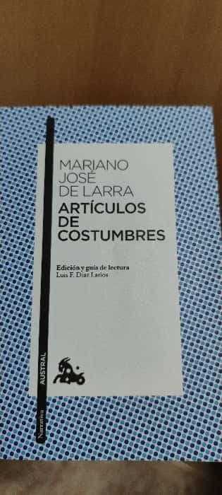 Artículos de costumbres 