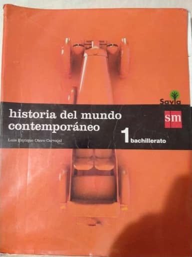 Historia del mundo contemporaneo