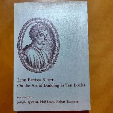 On the Art of Building in Ten Books