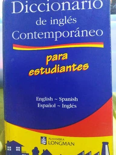 Diccionario de Ingles Contemporaneo Para Estudiantes