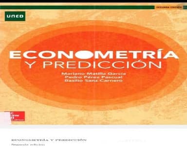 ECONOMETRIA Y PREDICCION 2E. LIBRO ALUMNO+CUADERNO.