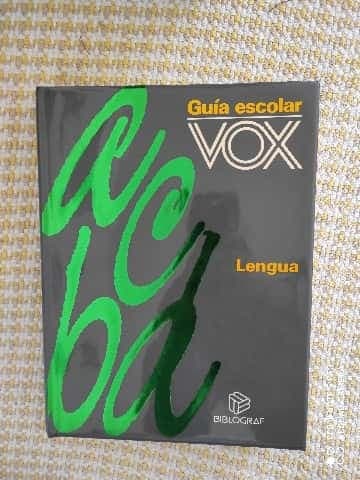 Guía escolar vox lengua