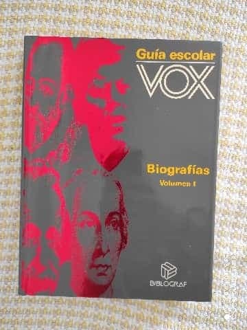 Guía escolar vox biografías 1