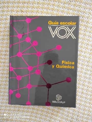 Guía escolar vox física y quimica