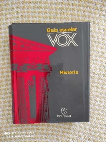 guía escolar vox historia