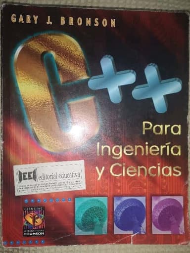 C++ para ingeniería y ciencias