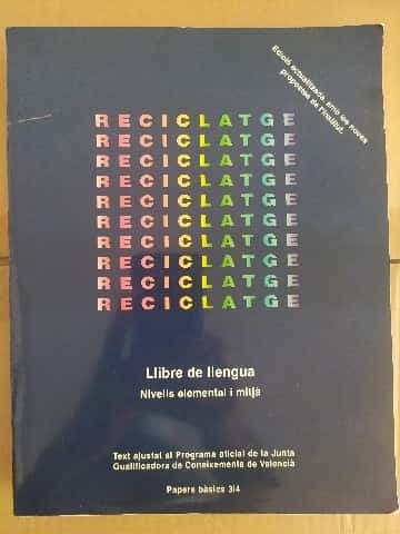 Llibre de llengua. Nivells elemental i mitjà