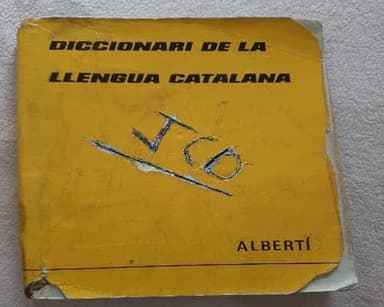 diccionari de la lengua catalana
