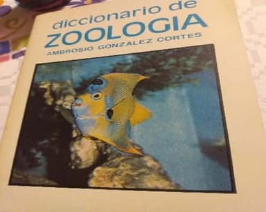 Diccionario de Zoología