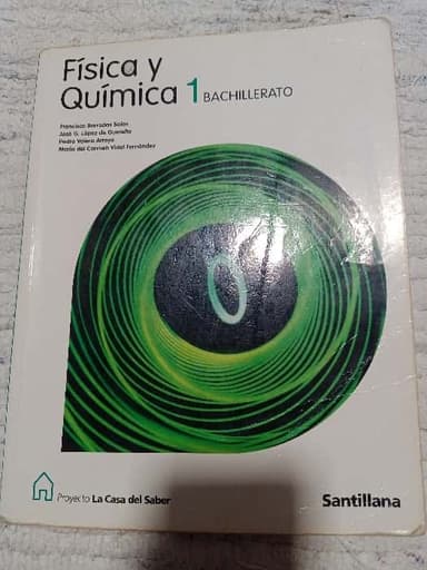 FISICA Y QUIMICA 1 BACHILLERATO 