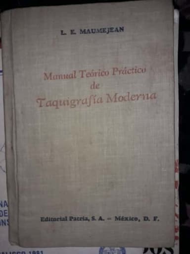 manual teorico practico de taquigrafia moderna