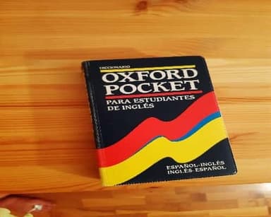 Diccionario Oxford Ingles- Español 