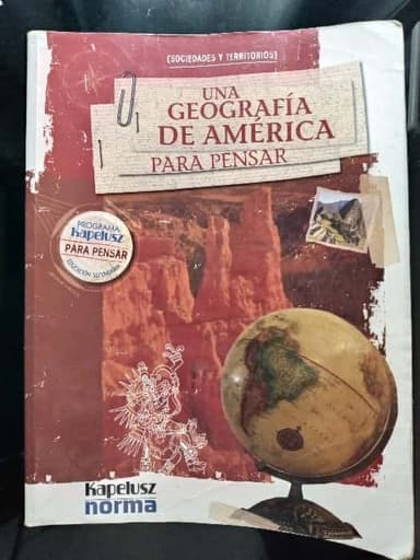 Una geografía de América para pensar