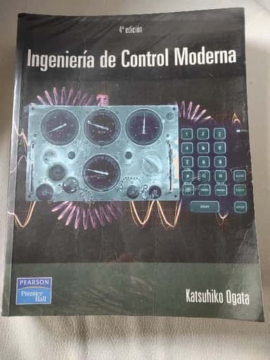 Ingeniería de control moderna