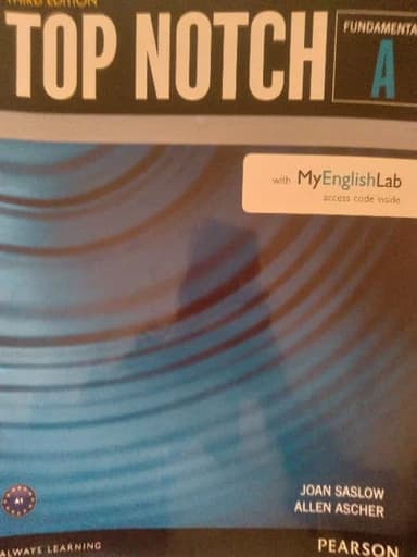 Top Notch Fundamentals Split a W/MyEnglishLab