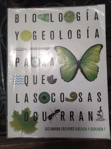Biología y Geología para que las cosas ocurran