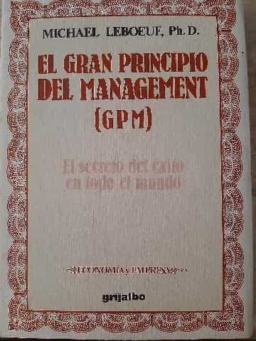 El gran principio del management (GPM)
