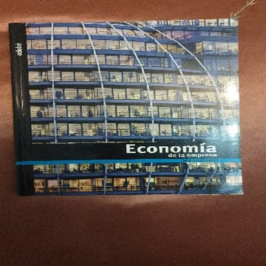 ECONOMÍA DE LA EMPRESA