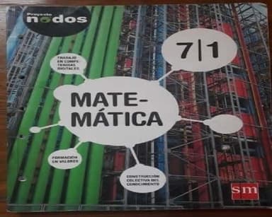 libro de matemática 