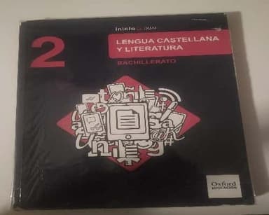 Lengua castellana y literatura 2 Bachillerato