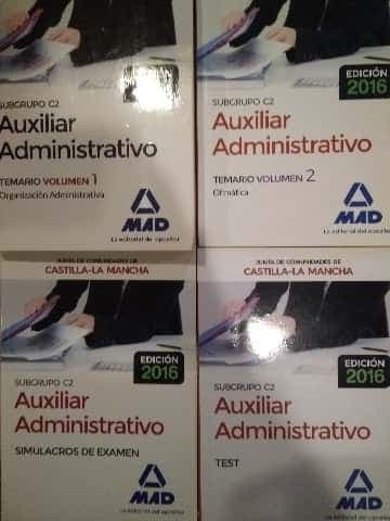 temario auxiliar administrativo
