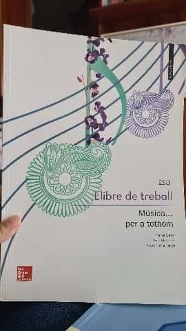 llibre de treball música per tothom. 