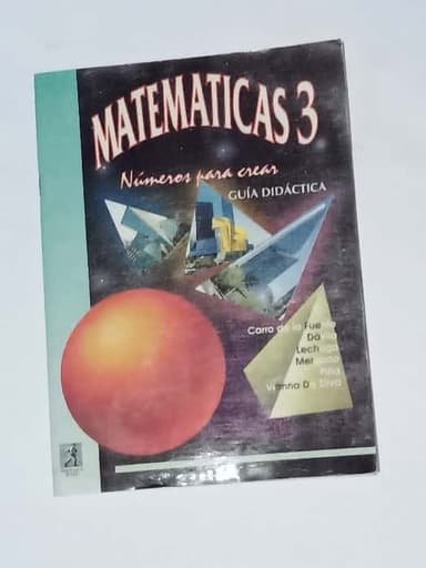Matemáticas, 3
