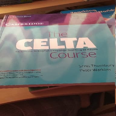 The CELTA Course Trainee Book