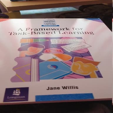 A Framework for Task-based Learning