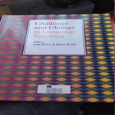 Challenge and Change in Language Teaching