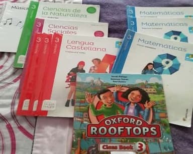 LIBROS 3 PRIMARIA