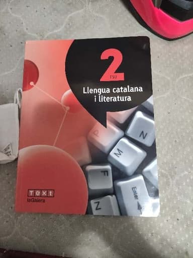 llengua catalana i literatura 