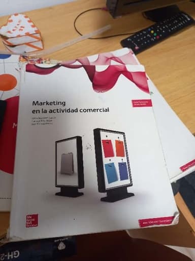  Marketing en la actividad comercial