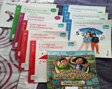 LIBROS 4 PRIMARIA