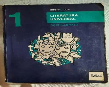 Literatura Universal BACHILLERATO