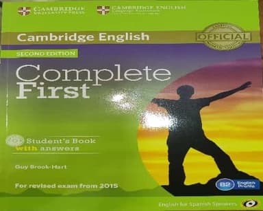 Complete first