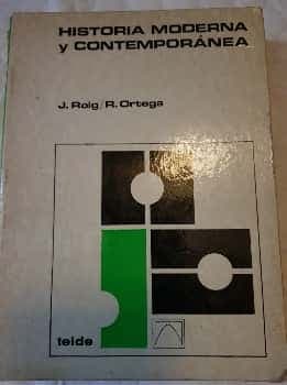Historia moderna y contemporánea