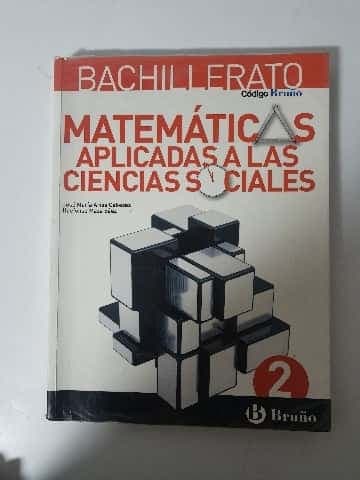 Matemáticas aplicadas a las ciencias sociales