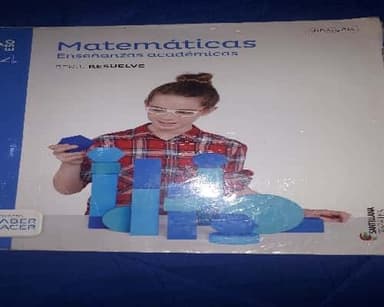 Matemáticas, enseñanzas académicas, serie resuelve, 4 ESO, saber hacer