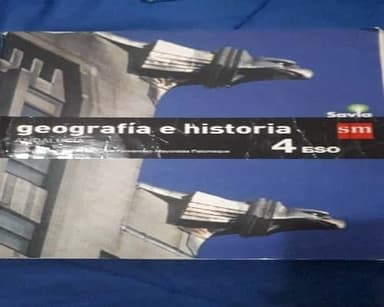 Geografía e historia, 4 ESO