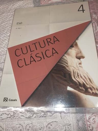 Cultura Clásica, 4 ESO