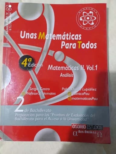 Unas matemáticas para todos-4°edición