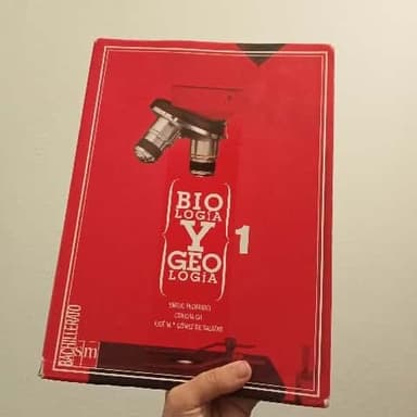 Biologia y geologia. 1 Bachillerato