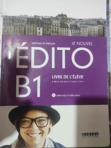 LE NOUVEL EDITO B1 ELEVE+CD+DVD