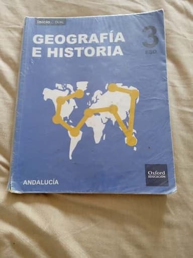 Geografía e historia, 3 ESO