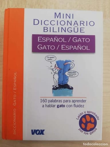 MINI DICCIONARIO BILINGUE GATO/ESPAÑOL - VOX
