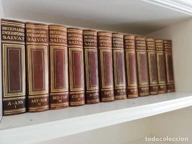 DICCIONARIO ENCICLOPÉDICO SALVAT / COMPLETO 12 TOMOS