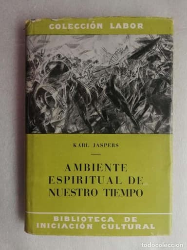 AMBIENTE ESPIRITUAL DE NUESTRO TIEMPO.FILOSOFIA