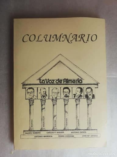 COLUMNARIO - LA VOZ DE ALMERÍA - ANTONIO ZAPATA
